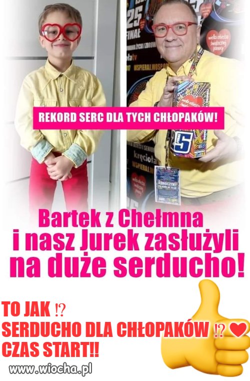 Serduszko dla chłopaków 