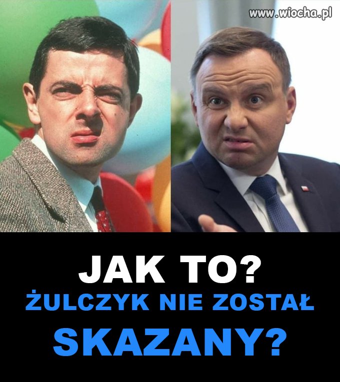 Zdziwiony duda 