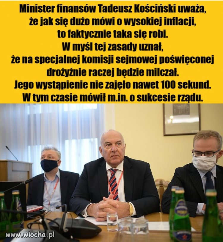 Jak się dużo mówi o wysokiej inflacji, to faktycznie taka się robi