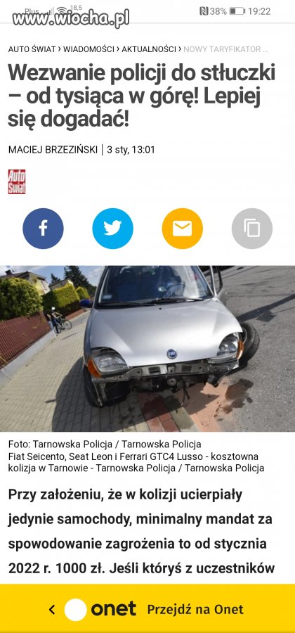 Klocek za przyjazd psiarni 