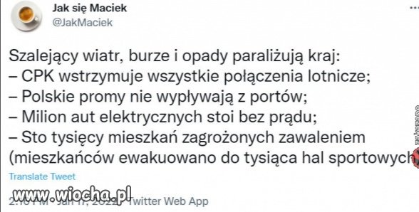 Katastrofa. 