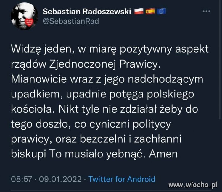 Jest choć jeden pozytyw ...