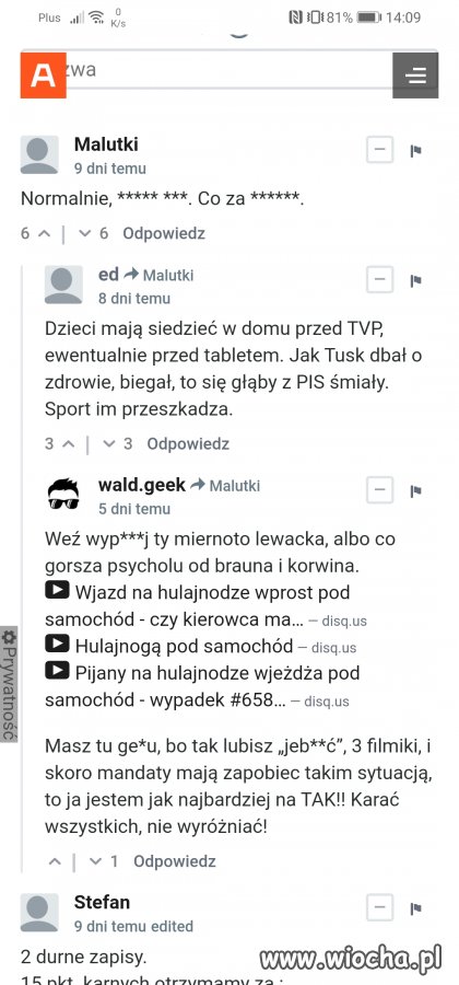 Dyskusja o mandatach 