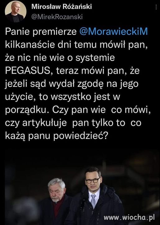 Oni to już sami nie wiedzą co mówić