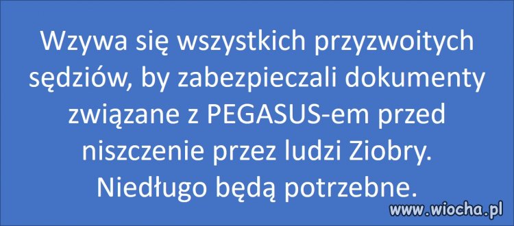 Sędziowie, sprawiedliwość jest w Waszych rękach