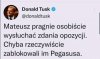 Matołusz odcięty od głównego źródła informacji ...
