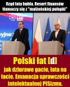 Polski ła[d]t jak dziurawe gacie, łata na łacie. Emanacja sprawczości intelektualnej PISizmu.