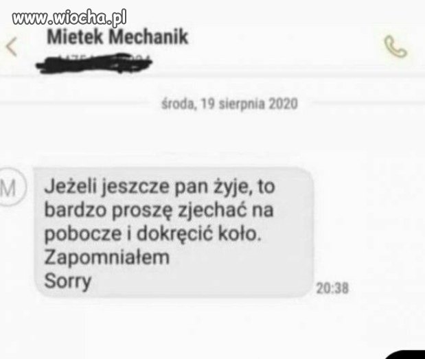Taki mechanik to skarb