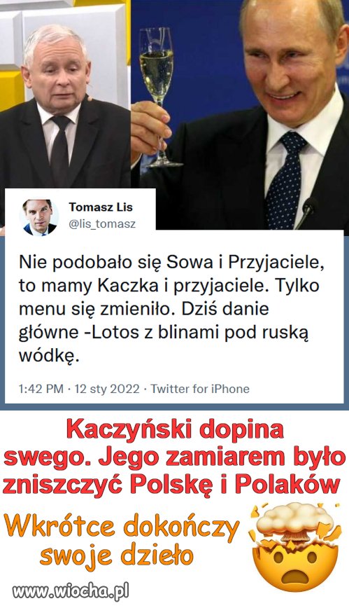 Już zniszczył Polskę 