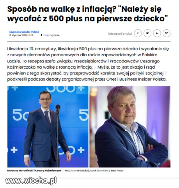 Smutna rzeczywistosc dogonila polityke rozdawnictwa PiSu!