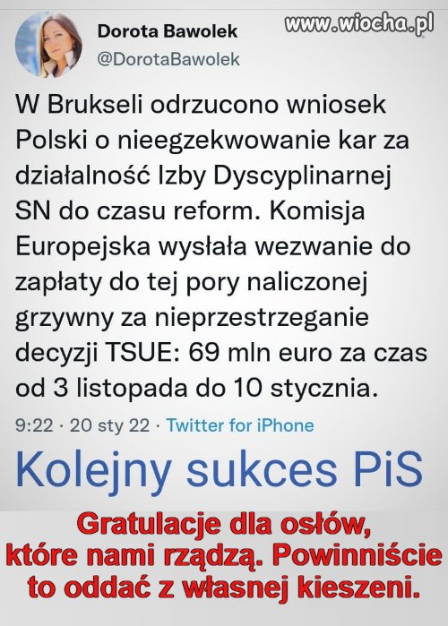 Kolejny sukces PiS