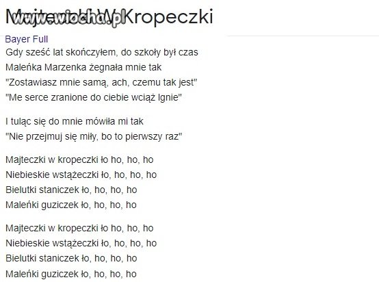 Czy ten tekst jest o pedofili?