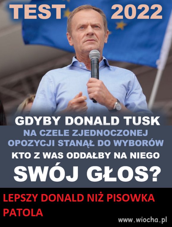 Ja bym na Niego zagłosował