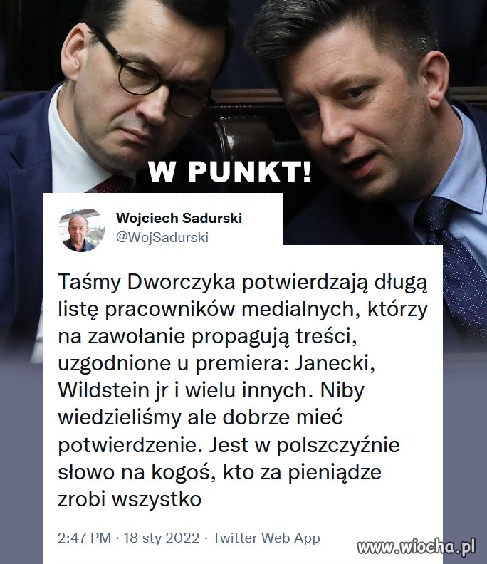 Taśmy Dworczyka i najstarszy zawód świata 