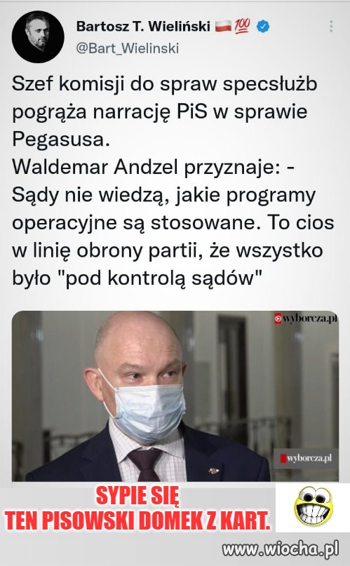 PiS-owski domek z kart