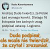 ... ale podpisał 