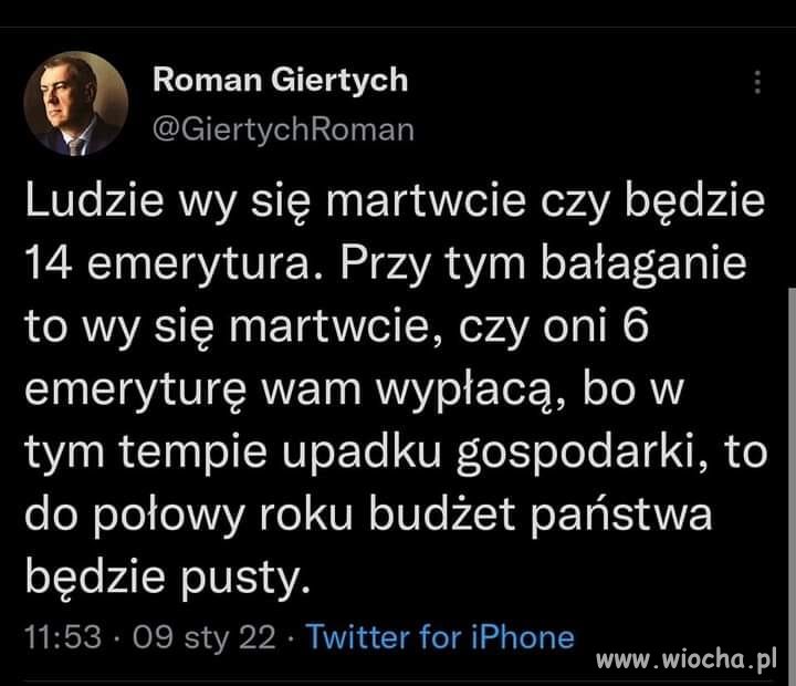 14 emerytura 