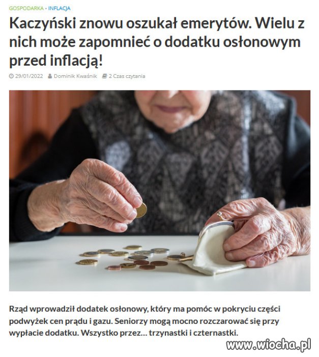 Obiecanki cacanki a głupiemu elektoratowi PiSu radość!