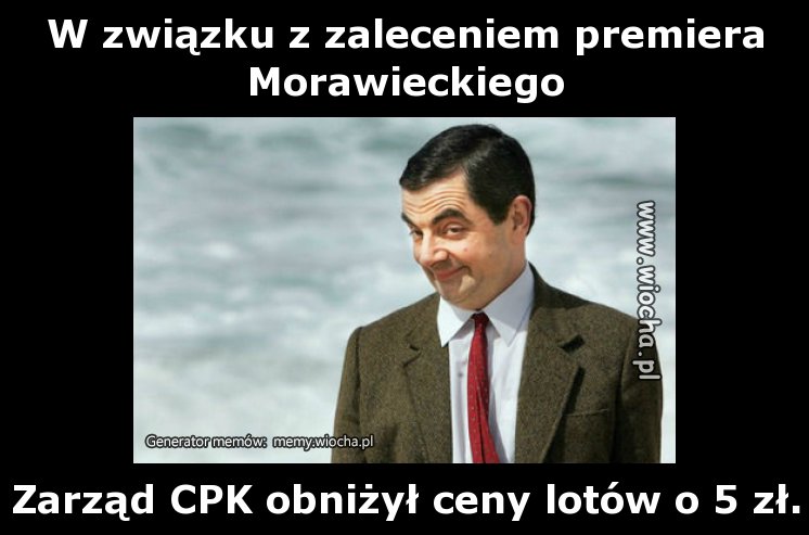 W związku z zaleceniem premiera Morawieckiego