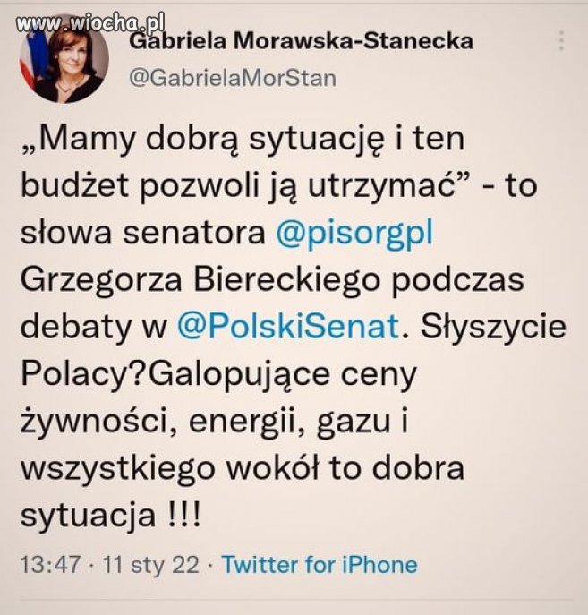 Znaczy jest dobrze. Możemy spać spokojnie rodacy.