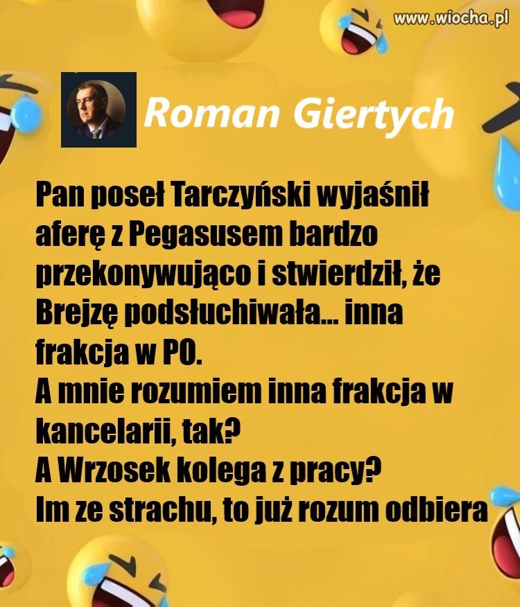 Tarczyński wyjaśnia aferę z Pegasusem 