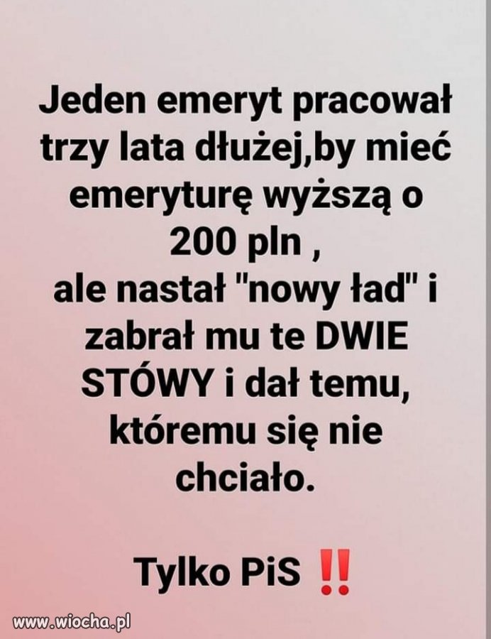 Jesteśmy jedynym krajem,