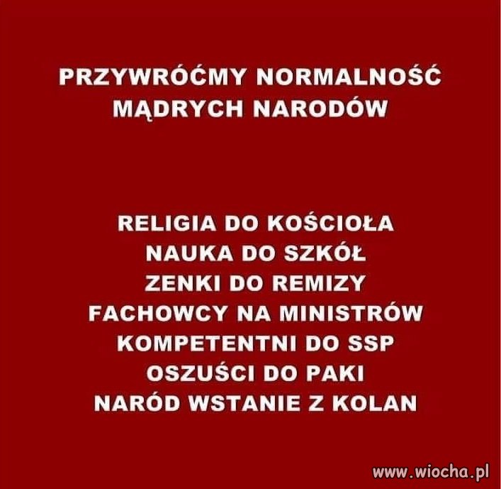 Zróbmy to i to jak najprędzej ...