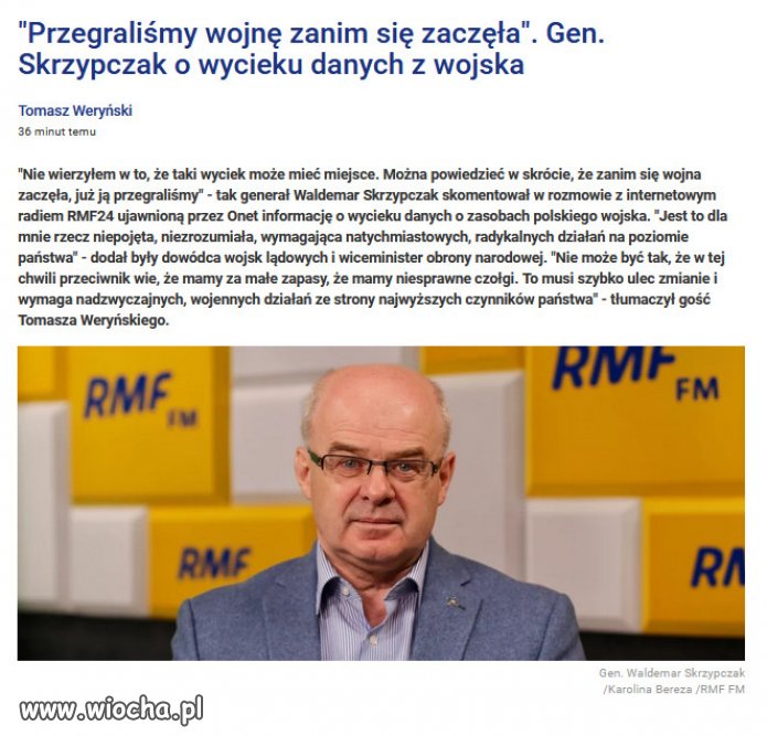 Niektóre informacje są niezwykle cenne dla obcych wywiadów.