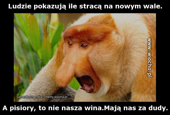 Ludzie pokazują ile stracą na nowym wale.