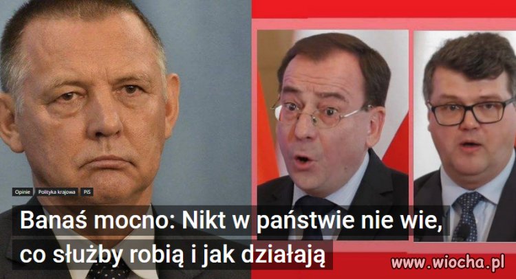 Kamiński nie ma pojęcia, co porabiają podległe mu służby? 
