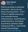 Jego marzeniem jest władza absolutna