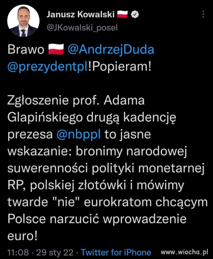 Trochę racji ma