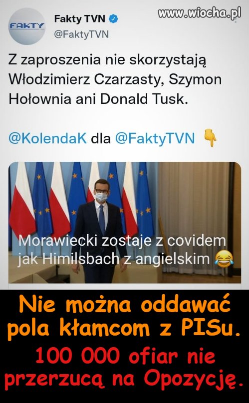 Morawiecki szuka naiwnych 