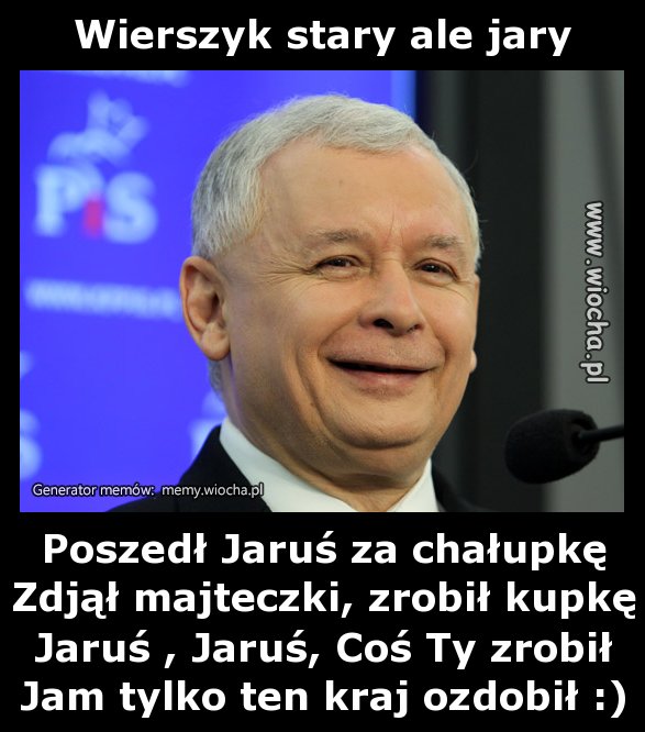 Wierszyk stary ale jary