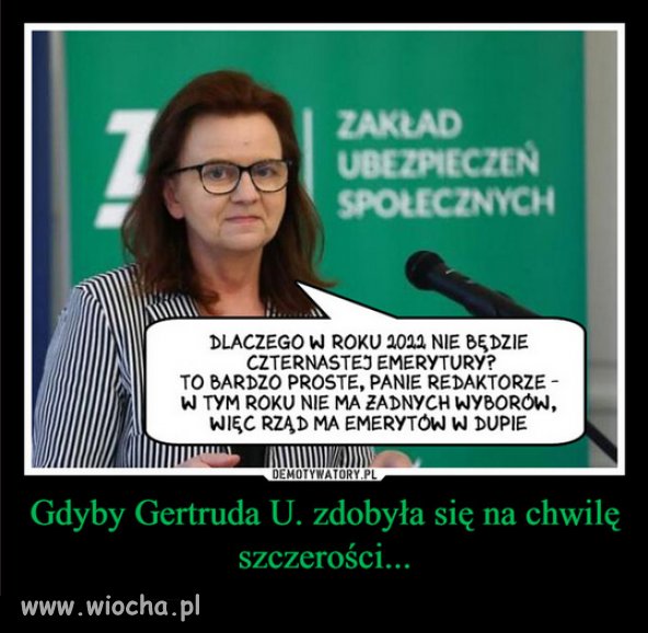 Kazde dzialanie PiSu ma swoje wytlumaczenie...
