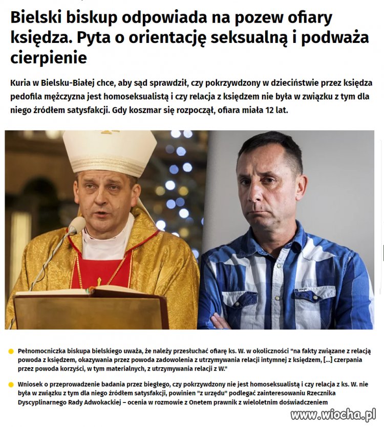 Jako 12-latek wykorzystał seksualnie i finansowo księdza!!!