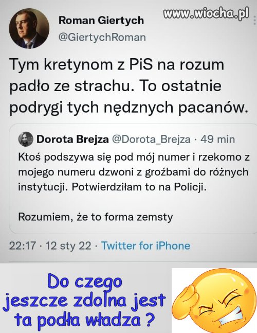 Niszczą ludzi bez skrupułów 