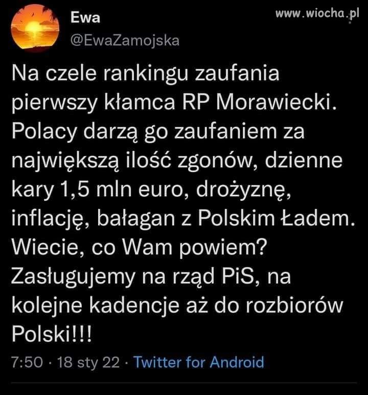 Ranking zaufania 