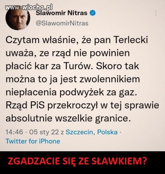 Ja się zgadzam