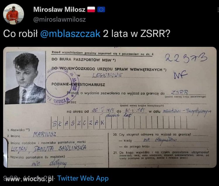 Szkolił się? 