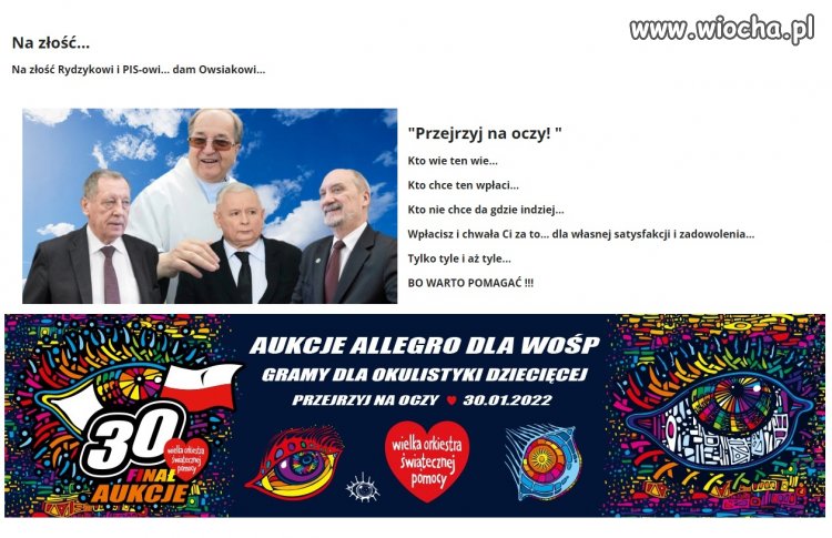 Na Allegro zagraj dla WOŚP