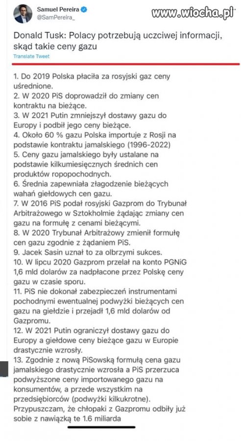 Jak to z gazem było