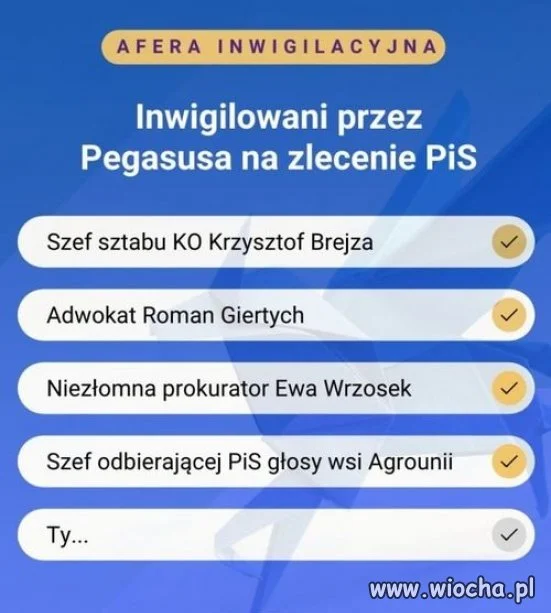 A, Ty masz coś do ukrycia?