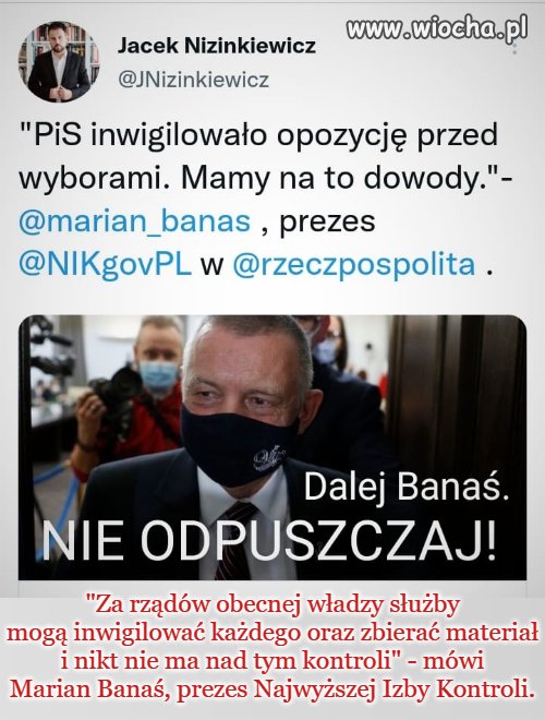 Banaś nie odpuszczaj !