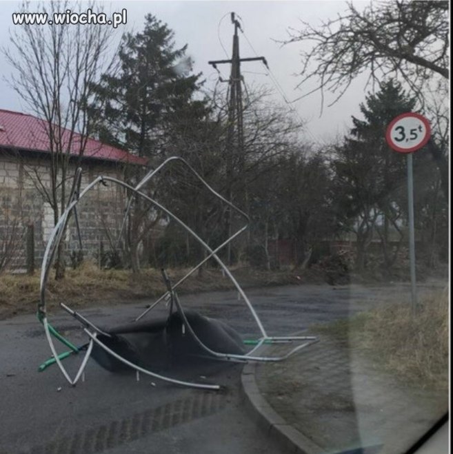 Sprzedam trampolinę, mało używaną. Stan dobry