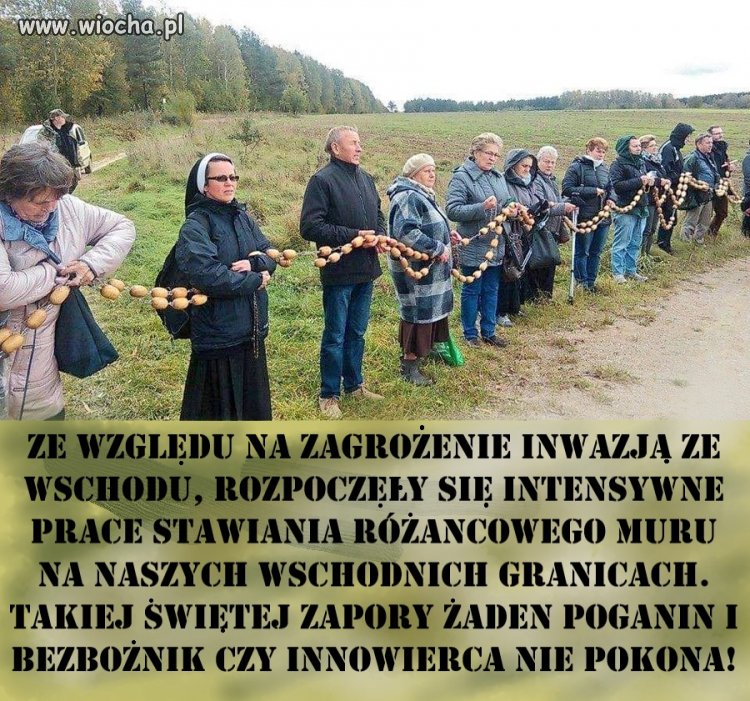 Takiej świętej zapory żaden poganin i bezbożnik nie pokona