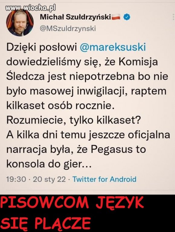 Brną coraz głębiej w swoim bagnie