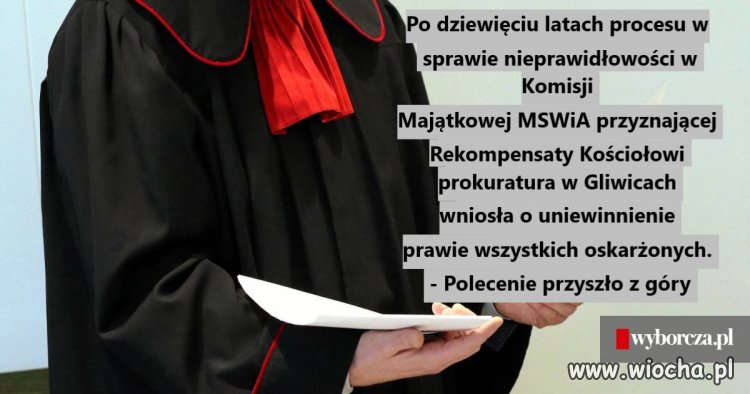 Polecenie przyszło z góry...