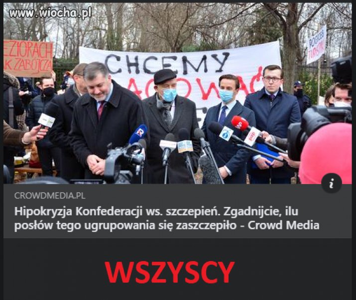 Hipokryzja - nowy poziom