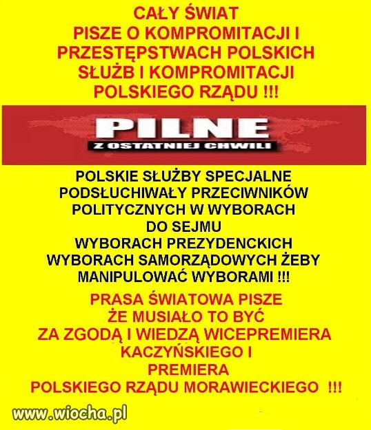 Oczywiście, że rząd wiedział!!!
